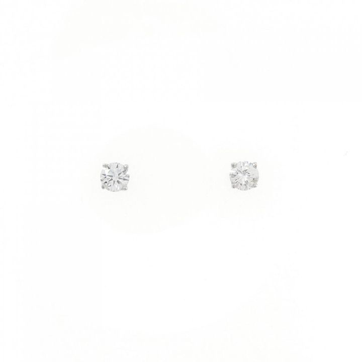 ティファニーの一粒ダイヤモンドピアス