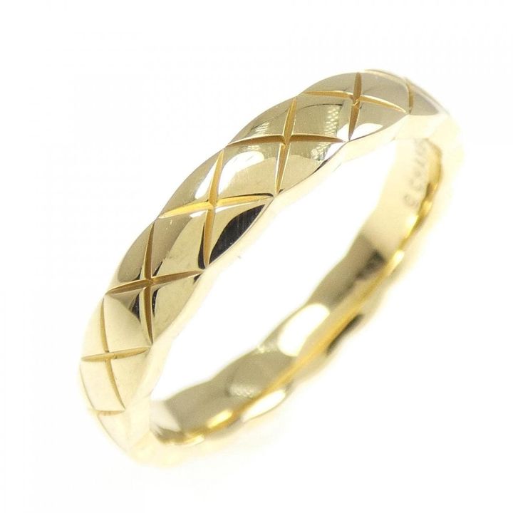 シャネルの地金リング