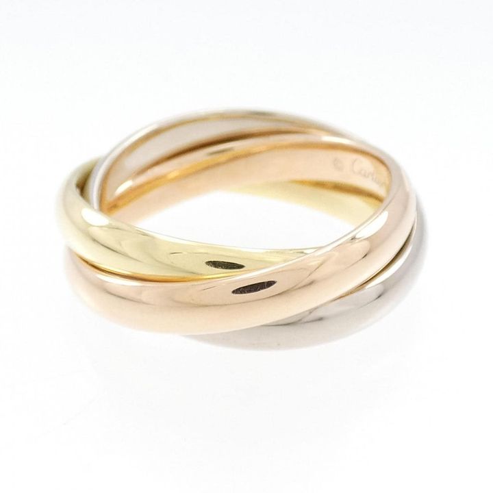 カルティエの地金リング