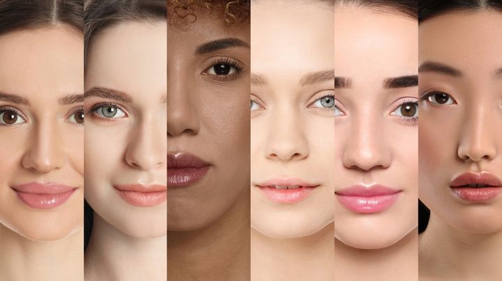 さまざまな人種の女性