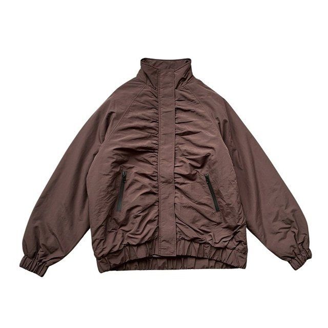 しまむらhideka止水ジップ使いブルゾン