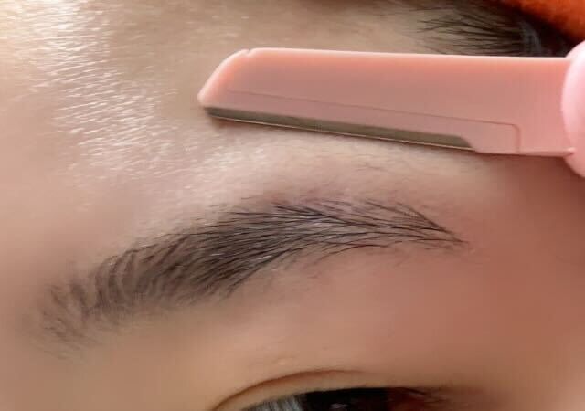 セリアのスライド式かみそり セーフティーガード付き 2Pの使用例