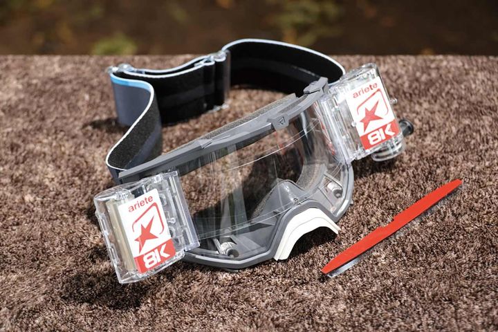 【ariete オフロードゴーグル】曇らない、軽快、フィット感良好【編集スタッフが本気で試す！みんなのテスト】