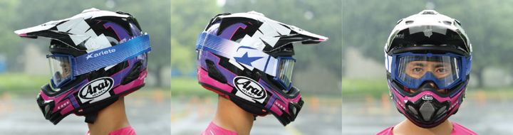 【ariete オフロードゴーグル】曇らない、軽快、フィット感良好【編集スタッフが本気で試す！みんなのテスト】