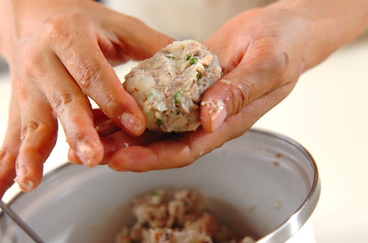 子どもに大人気！サバ缶のお焼きの作り方2