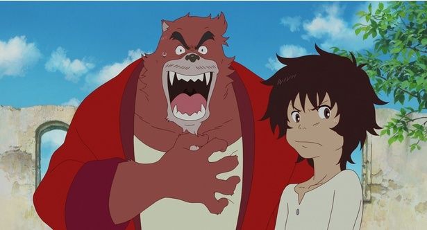 バケモノの男と孤独な少年の奇妙な師弟関係を軸にした冒険活劇 (C) 2015 THE BOY AND THE BEAST FILM PARTNERS