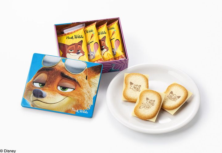 ズートピア／ショコラサンド「見ぃつけたっ」4枚入 パッケージB