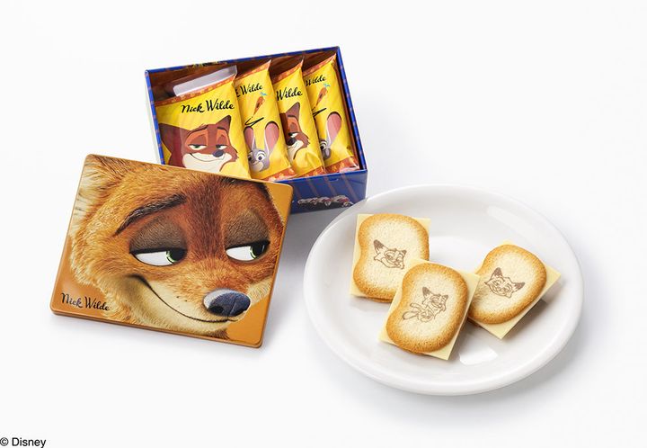 ズートピア／ショコラサンド「見ぃつけたっ」4枚入 パッケージA