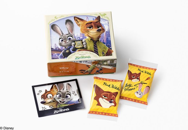 ズートピア／ショコラサンド「見ぃつけたっ」10枚入 個包装