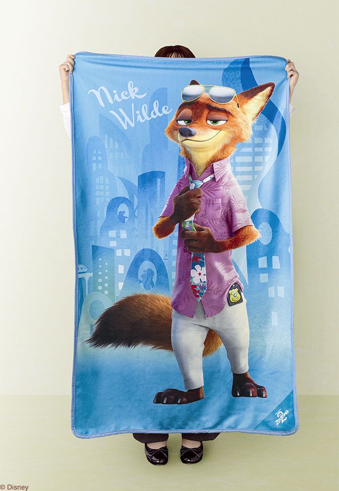 ズートピア／等身大ブランケット02