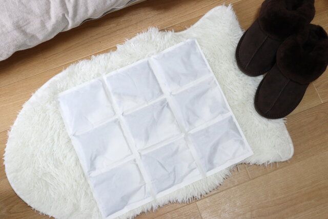 お尻あったかカイロ 使用例