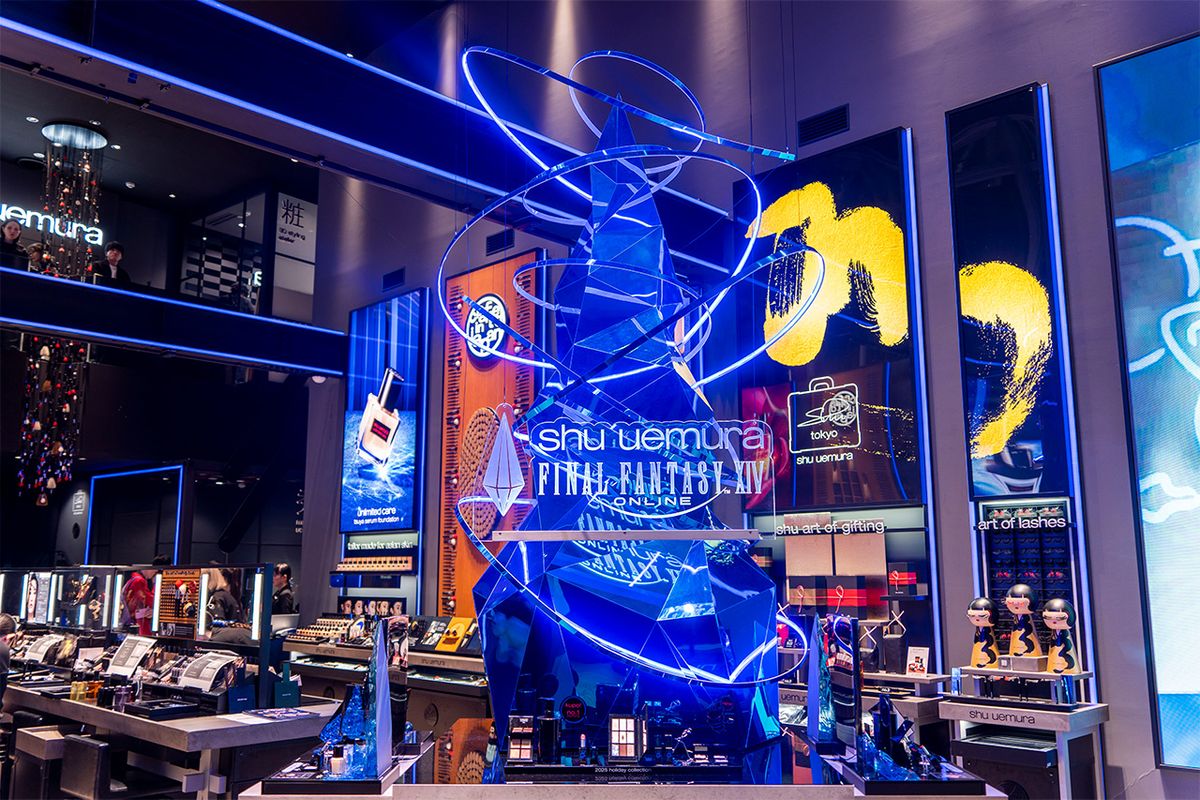 シュウウエムラ　ファイナルファンタジー シュウ ウエムラが『ファイナルファンタジーXIV』と初コラボ。ホリデー