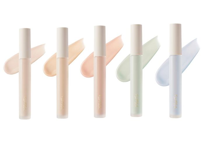 画像: エクセル エシリアル セラムコンシーラー（左から）ER01、ER02、ER03、ER04、ER05※ER05のみ限定発売 各¥1,760（編集部調べ）／エクセル（常盤薬品工業株式会社） 出典：noevirgroup.jp