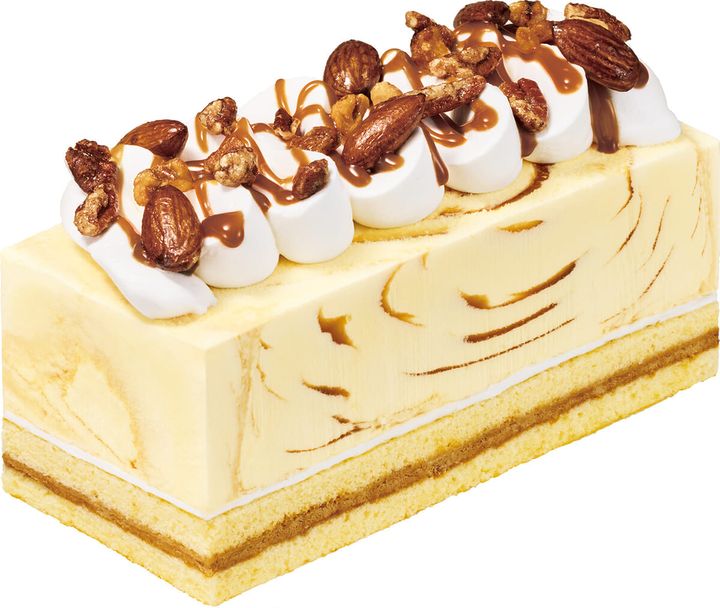 ３１ キャラメルナッティケーキ made from キャラメルリボン