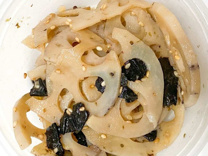 れんこんの海苔ナムル
