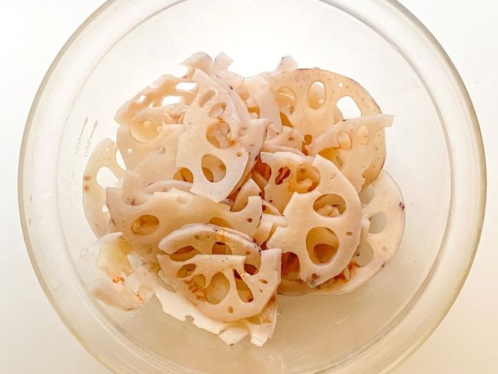 れんこんの海苔ナムル