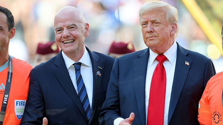 トランプ大統領が初代受賞者に？国際サッカー連盟が「平和賞」を新設、W杯抽選会で発表へ