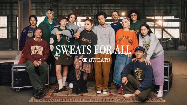 Champion（チャンピオン）からChara＆HIMI親子が出演する、新コンテンツ「SWEATS FOR ALL」が公開する。