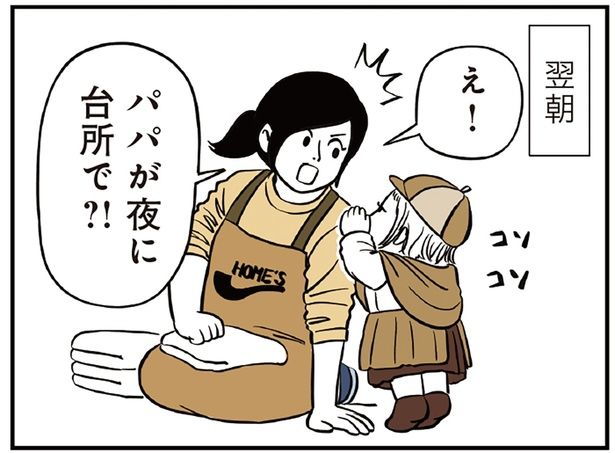 パパが夜に台所で？！ （C）Masaki／KADOKAWA