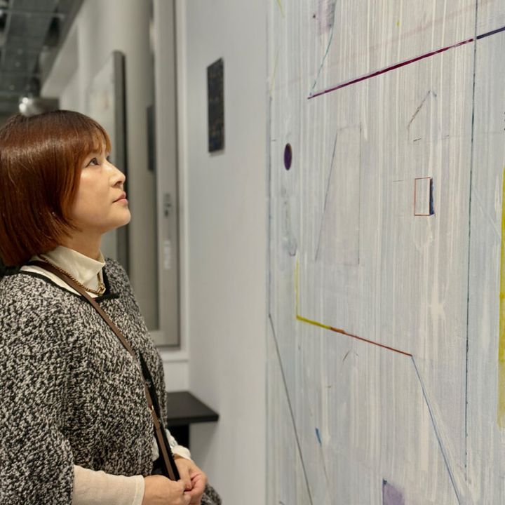 植島美術館、至近距離で作品を鑑賞できるのも素敵