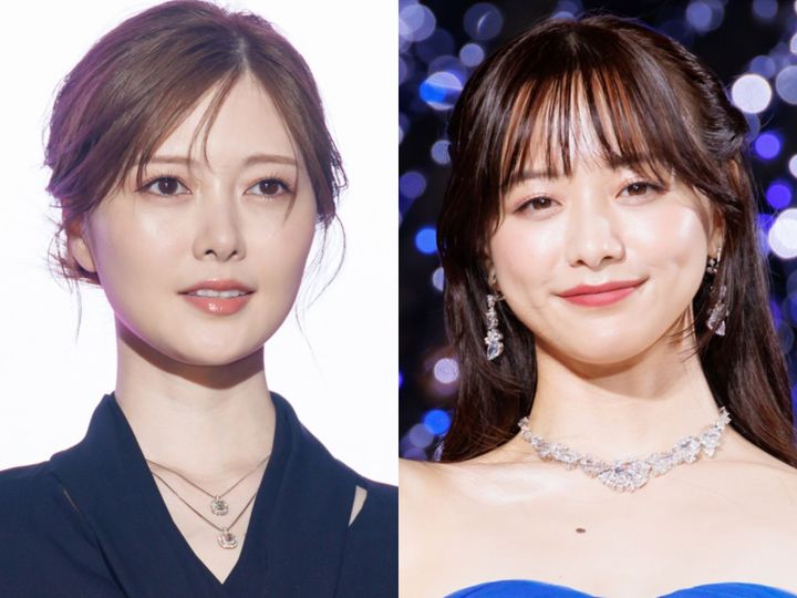 （左から）白石麻衣、森香澄 クランクイン！ width=