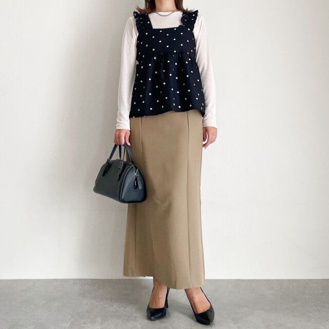 【OKコーデ②】ビスチェを合わせて様変わりコーデ