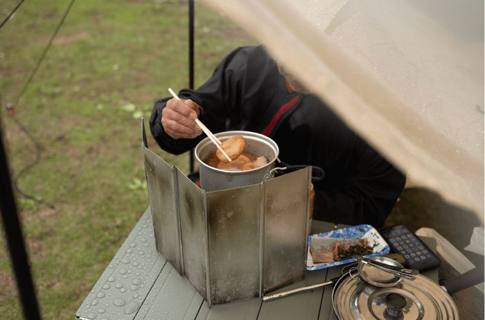 イベントでのキャンプ飯