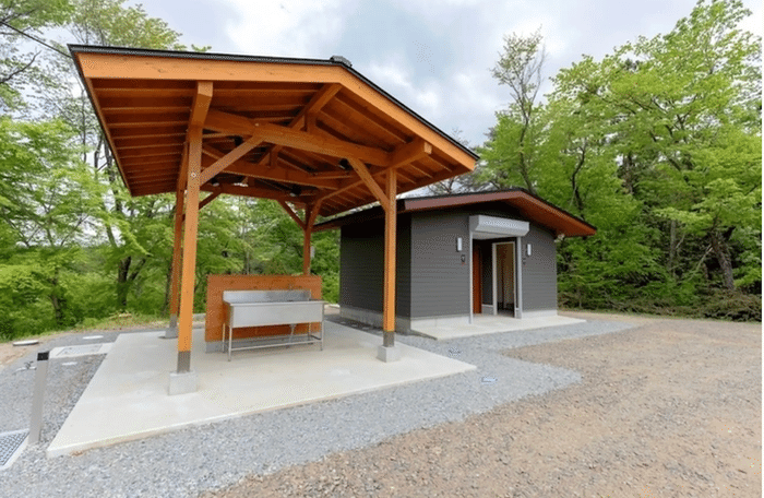 川俣町のキャンプ場