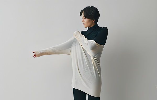 無縫製ホールガーメント技術を用いたユニバーサルデザインの新インナーSpiral MiGU