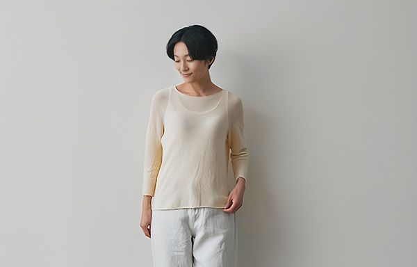 無縫製ホールガーメント技術を用いたユニバーサルデザインの新インナーSpiral MiGU