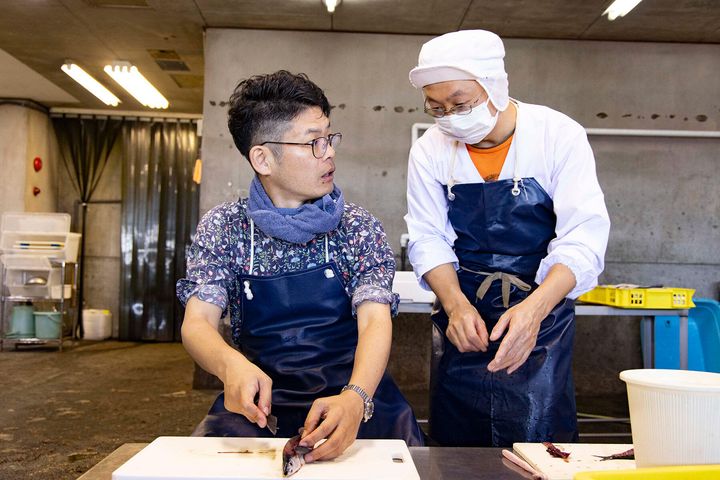 島源商店スタッフの鈴木さん