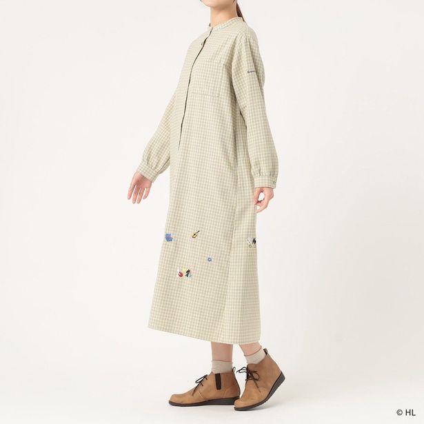 「リサとガスパール刺しゅうワンピース」(7480円)