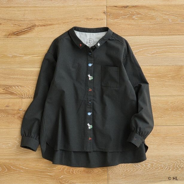 「リサとガスパール刺しゅうシャツ」(4378円)