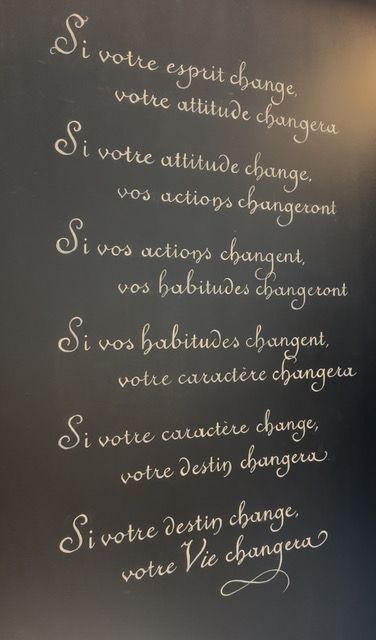 日本での素敵な出会い、カリグラファーをやっていて本当によかった！【夢見るパリ】