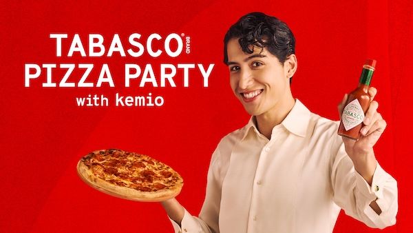 TABASCOソース×ピザでkemioとタバスコピザパーティー！ドミノ・ピザとのコラボも