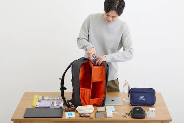 バッグの迷子問題に終止符！特許応用の「時短リュック」先行発売