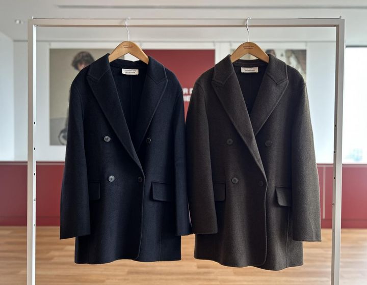 画像: 【コントワー・デ・コトニエ】ダブルフェイスジャケット各¥16,900