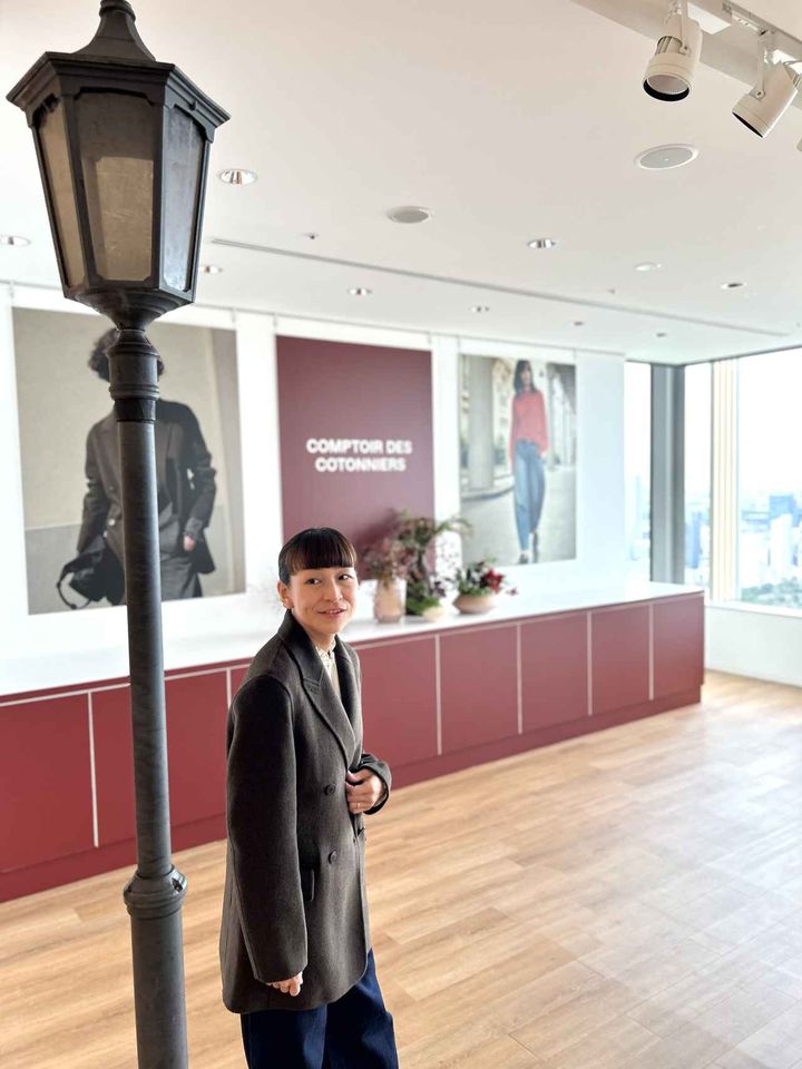 画像: 【コントワー・デ・コトニエ】ダブルフェイスジャケット（Mサイズ着用）¥16,900