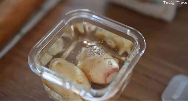 お酒につけた生姜