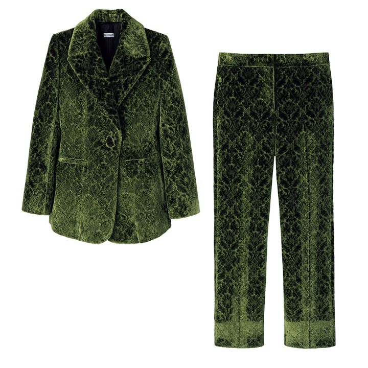 ジャケット ￥462,000 パンツ ￥275,000／ともにBURBERRY