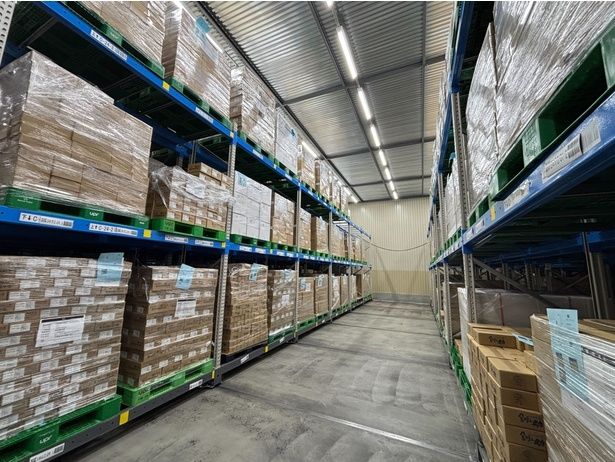 さとふるでは一部の返礼品の配送において自社倉庫が活用されている 【画像提供＝株式会社さとふる】