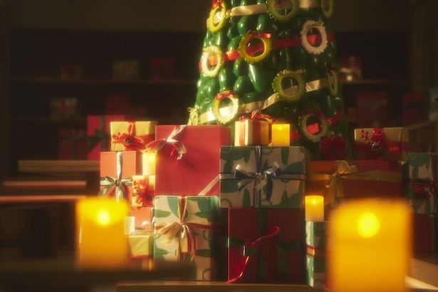 ゴーヤーの装飾で彩られたTAMARIBA