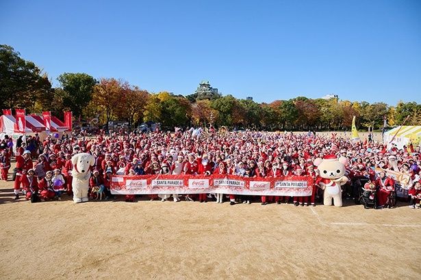 「サンタパレード」が東京と大阪で開催決定