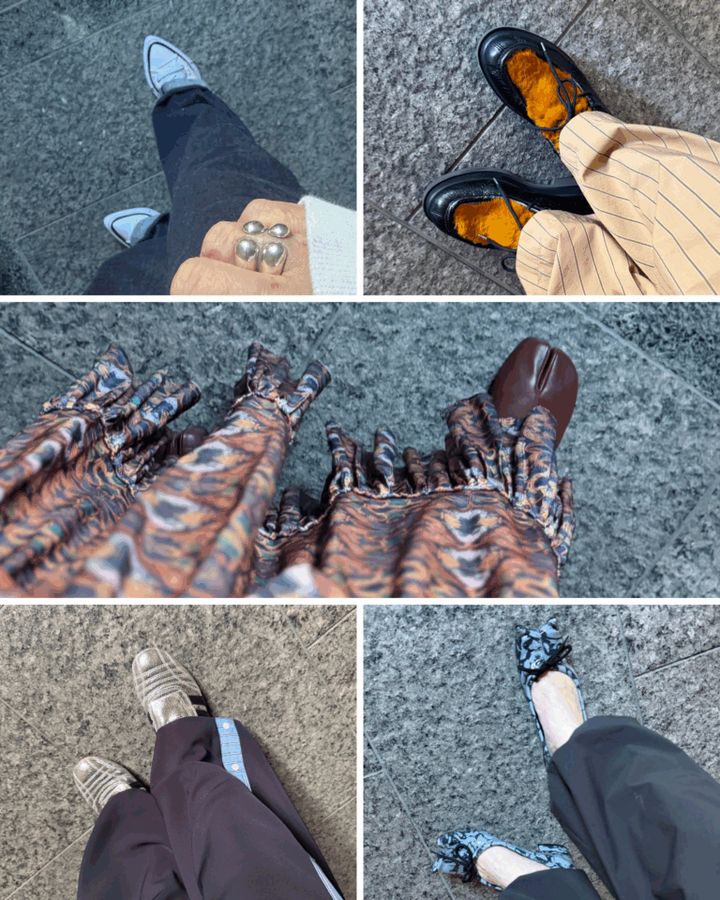 上林さん_シューズラインナップ