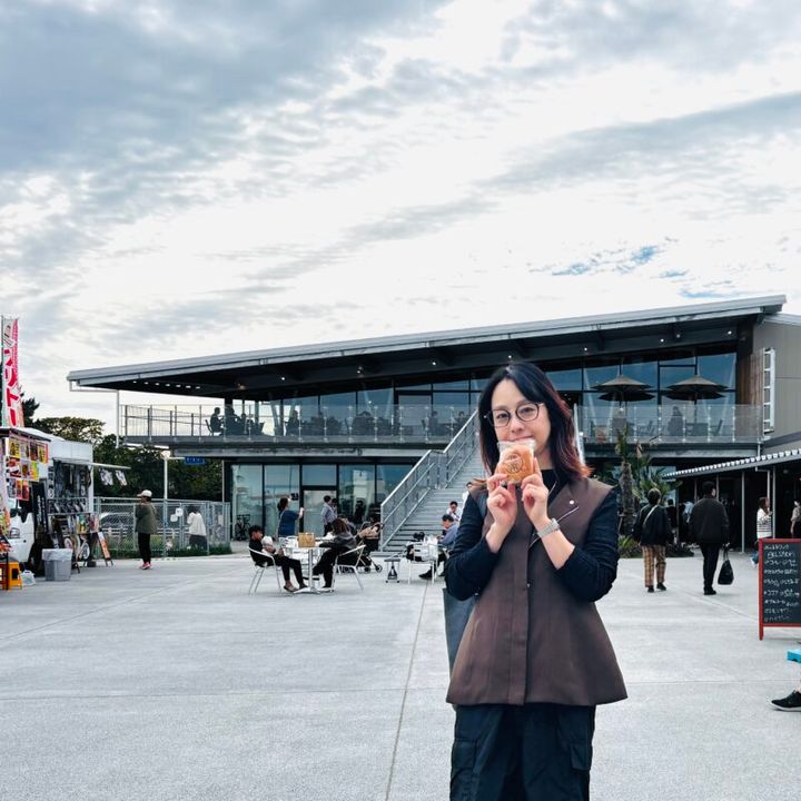 道の駅湘南ちがさき、建物の外観がおしゃれ！