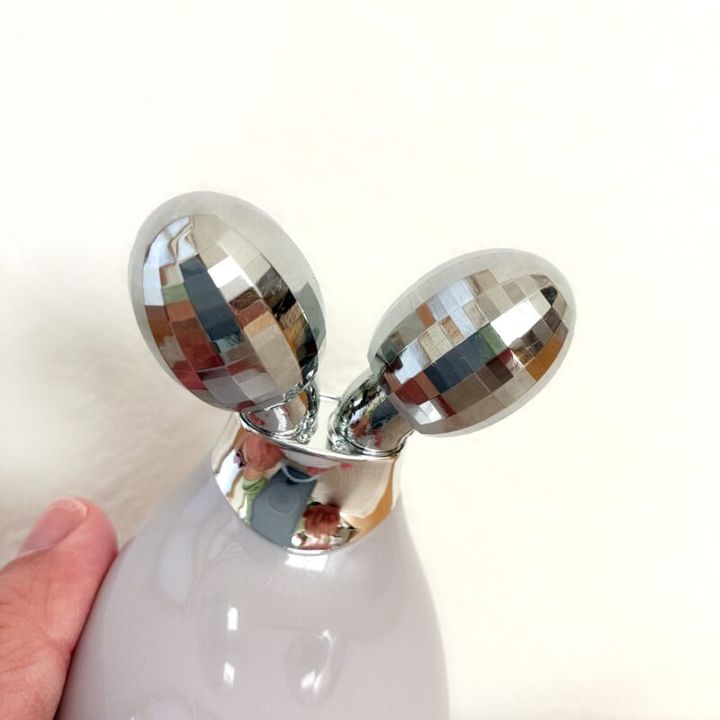 「EMS美顔ローラー」のローラー部分