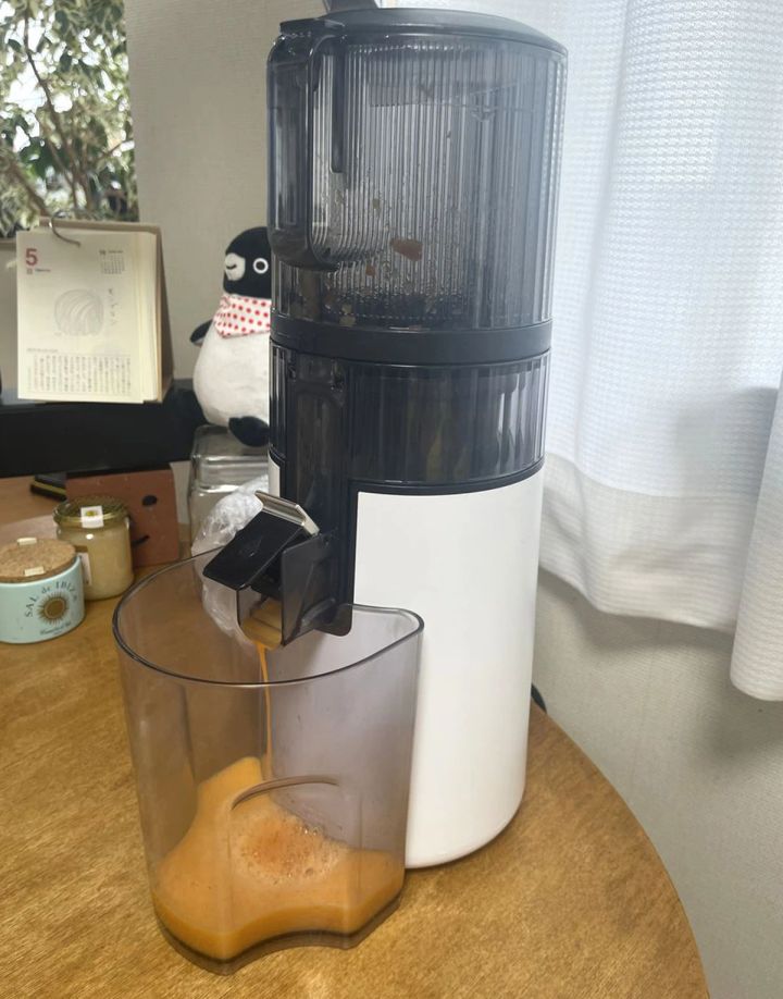 ヒューロム コールドプレスジューサー 神原サリー 家電 美活