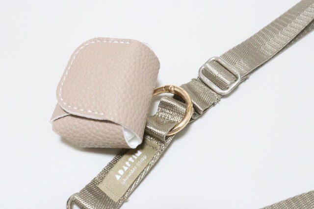 キャンドゥのスマホケース用 ベルトショルダーストラップ ベージュ7