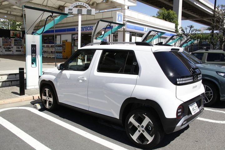 インスターの特徴的なポイントは電気自動車であること