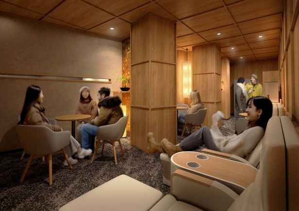 有料ラウンジ「K-LOUNGE」